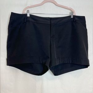 Black Torrid size:22 shorts